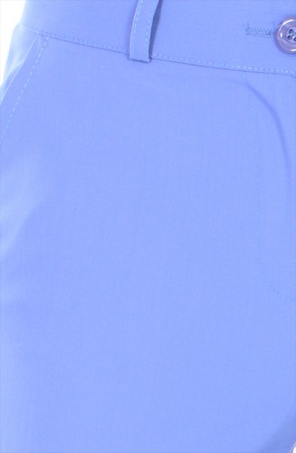 Düz Paça Pantolon 5060-08 Mavi