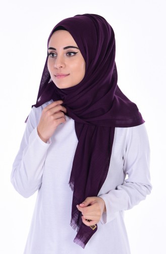 Dark Purple Sjaal 31