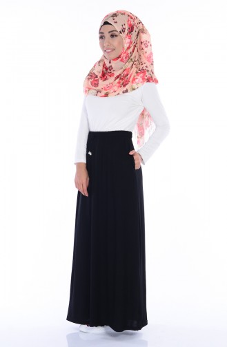 Penye Etek 0739-01 Siyah