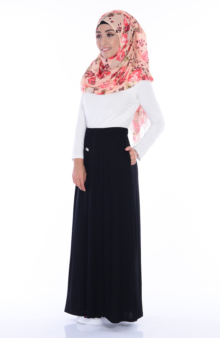 Penye Etek 0739-01 Siyah