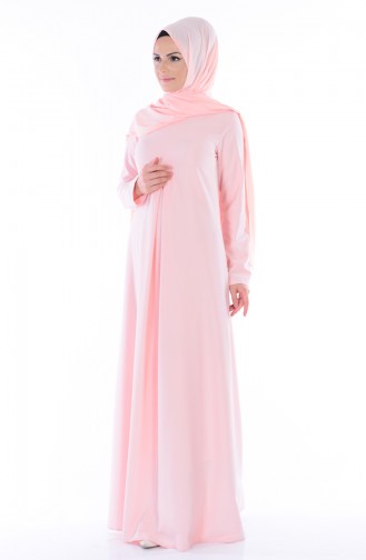 Powder Hijab Dress 2821-01