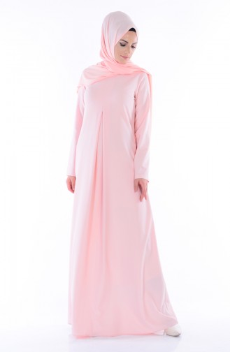 Robe Hijab Poudre 2821-01