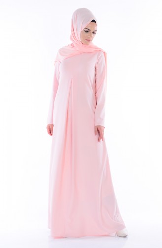 Powder Hijab Dress 2821-01