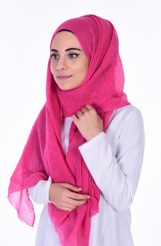 Dark Pink Shawl 08