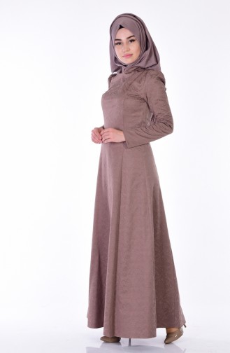 Nerz Hijab Kleider 7129-05