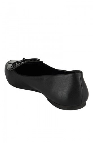 Black Women`s Flats 1120-01