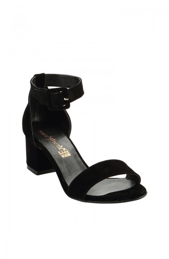 Black High-Heel Shoes 1150-01