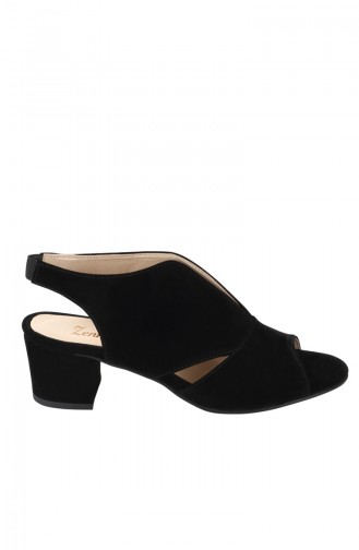 Black High-Heel Shoes 9015-01