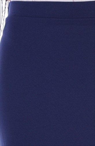 Navy Blue Skirt 2075M-07