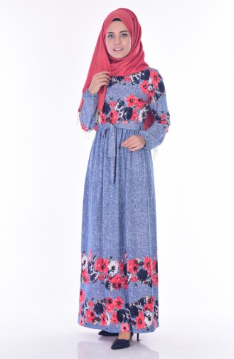 Black Hijab Dress 5009-04