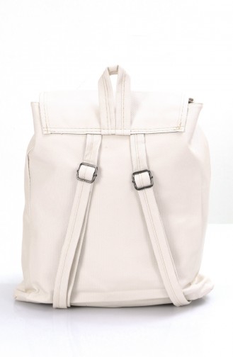 Cream Backpack 10285KR
