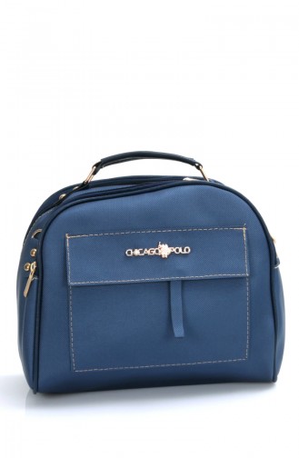 Navy Blue Shoulder Bag 10288LA