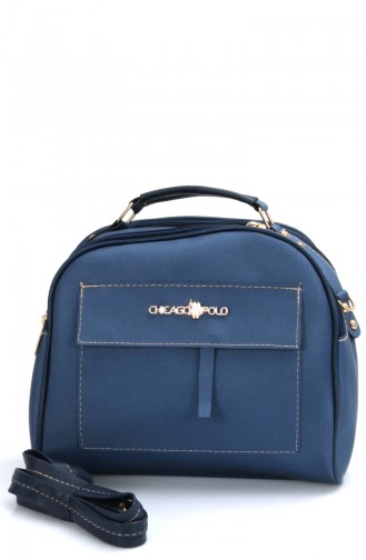 Navy Blue Shoulder Bags 10288LA