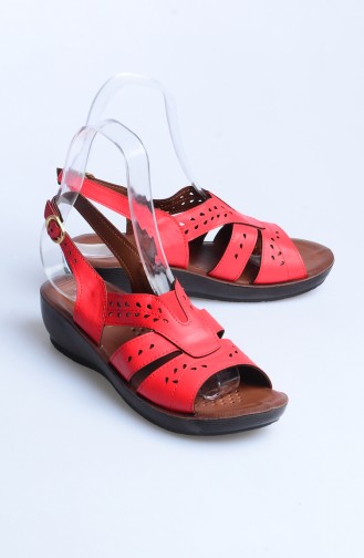 Red Summer Sandals 50045-02