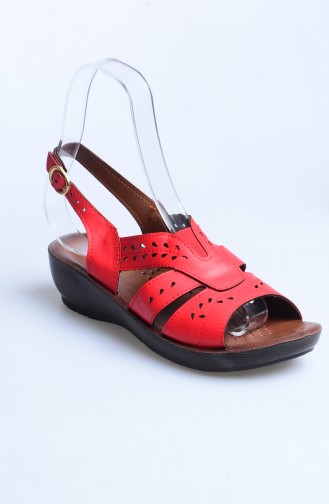 Red Summer Sandals 50045-02