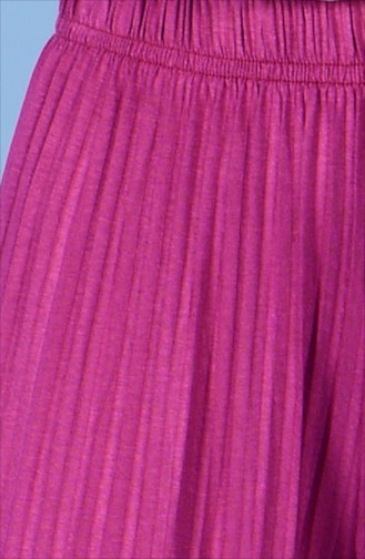 Piliseli Pantolon 3430-03 Fuşya