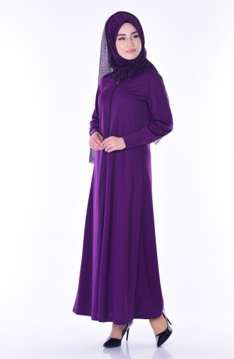 Purple Abaya 3042-03