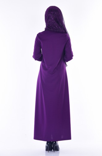 Purple Abaya 3042-03