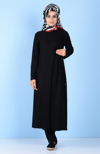 Black Abaya 3080-02