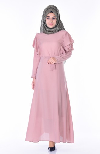 Robe Hijab Café au lait 4161-01