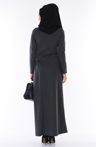 Robe Hijab Antracite 2816-03
