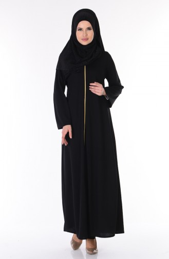 Black Abaya 3083-06