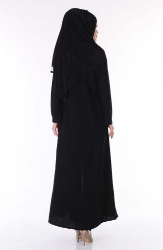 Black Abaya 3083-06