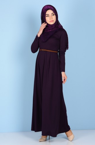 Purple İslamitische Jurk 5061-02
