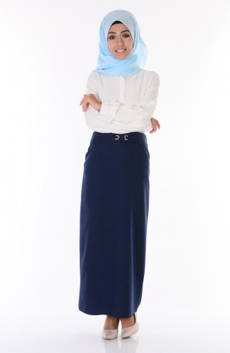 Navy Blue Skirt 1322-06
