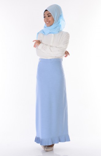 Baby Blue Skirt 1328-03