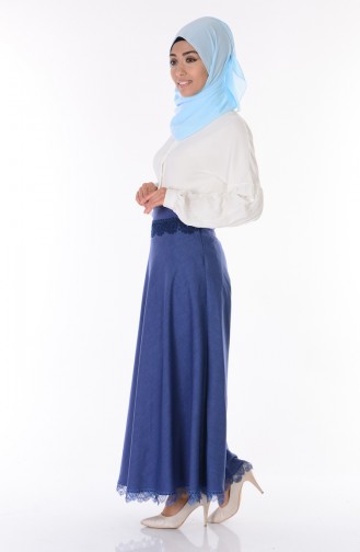 Blue Skirt 1337-03