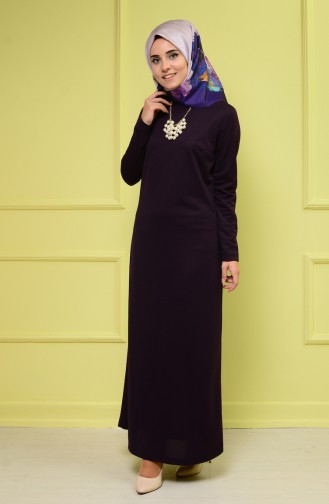 Purple İslamitische Jurk 3096-05