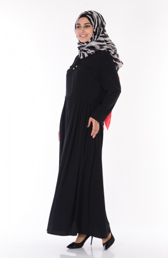 Black Abaya 1003-01