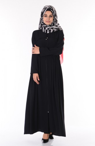 Black Abaya 1003-01