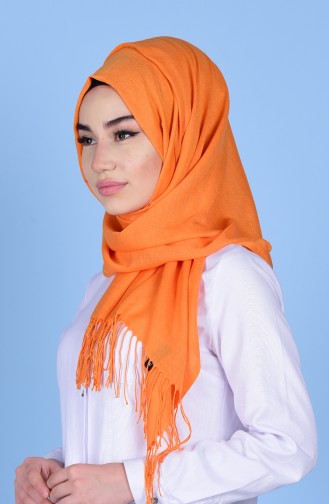 Orange Shawl 10