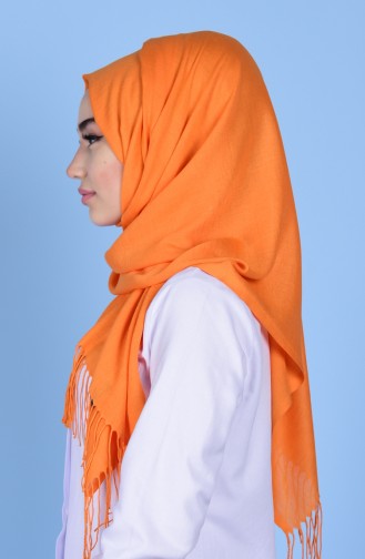 Orange Shawl 10