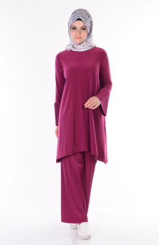 Dark Fuchsia Suit 1866-11