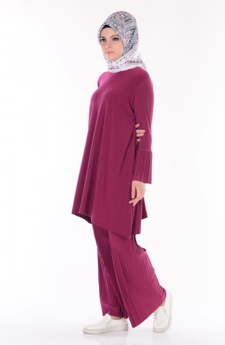 Dark Fuchsia Suit 1866-11