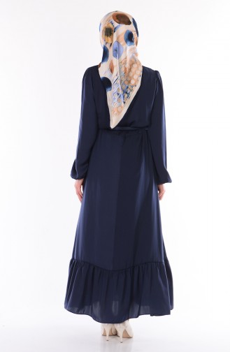 Robe Hijab Bleu Marine 3151-05