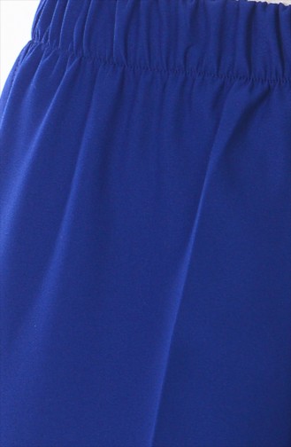 Pantalon Large élastique 6601-06 Bleu Roi 6601-06