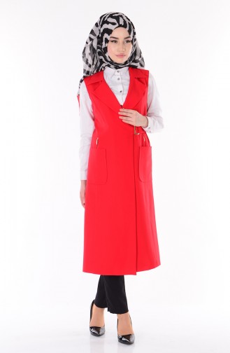 Red Gilet 6002-02
