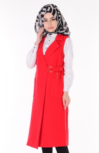 Red Gilet 6002-02