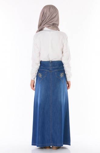 Navy Blue Skirt 3359-01