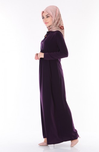 Purple Hijab Dress 2084-02