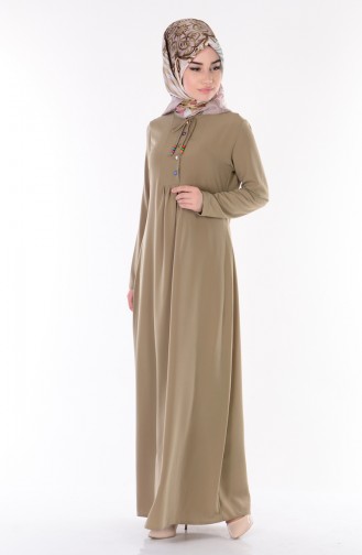 Mink Hijab Dress 2084-05