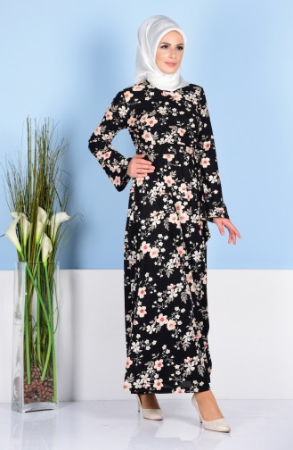 Tied from Side Dress 3097-03 Black 3097-03