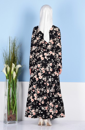 Tied from Side Dress 3097-03 Black 3097-03