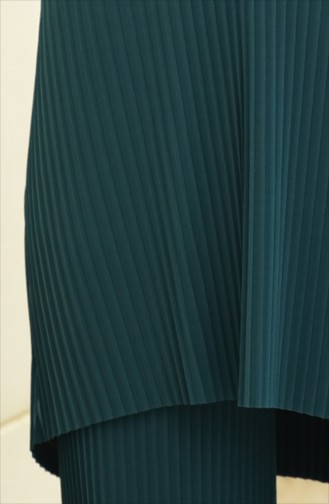 Sefamerve Pleated Double Suit 3490-03 Jade Green 3490-03