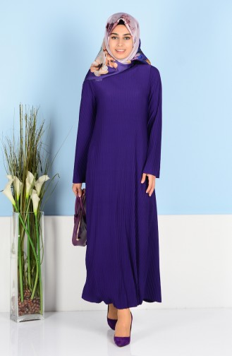 Robe Hijab Pourpre 438-06