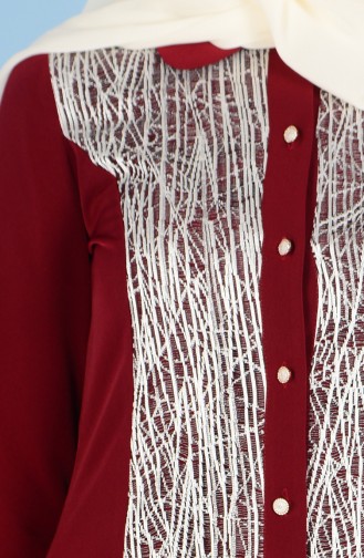 Garnili Bebe Yaka Tunik 2166-08 Bordo